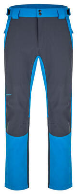 Laep lupic grijze softshell broek heren l - winddicht & flexibel