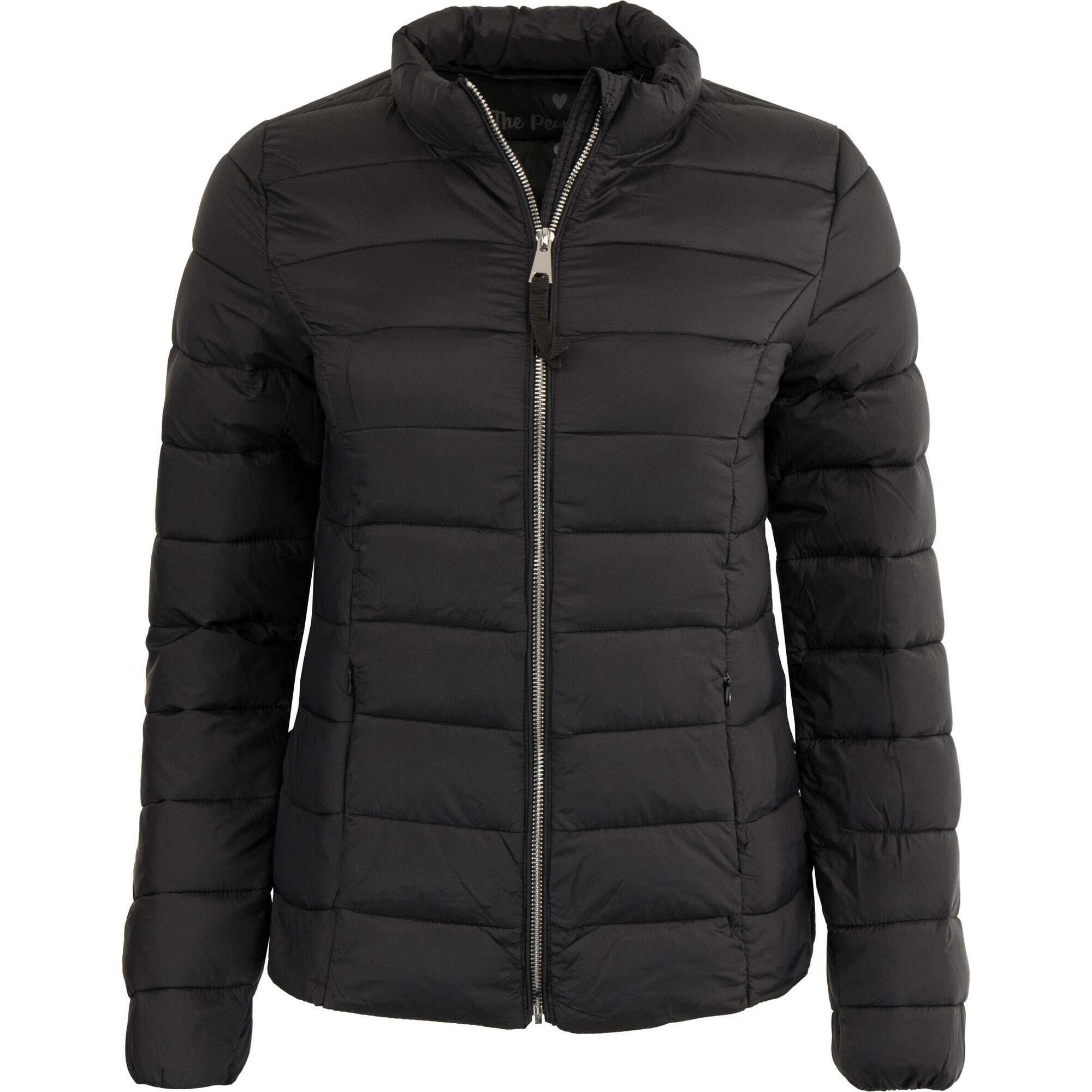 The Running Republic - Veste D'Hiver Femme The People Rep. Eliza – Noir, S - Doudoune Synthétique - Noir - Decathlon