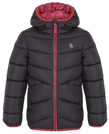 Dunkelgraue Mädchen Winterjacke Loaf Inlas 112-116 - Warm und Robust