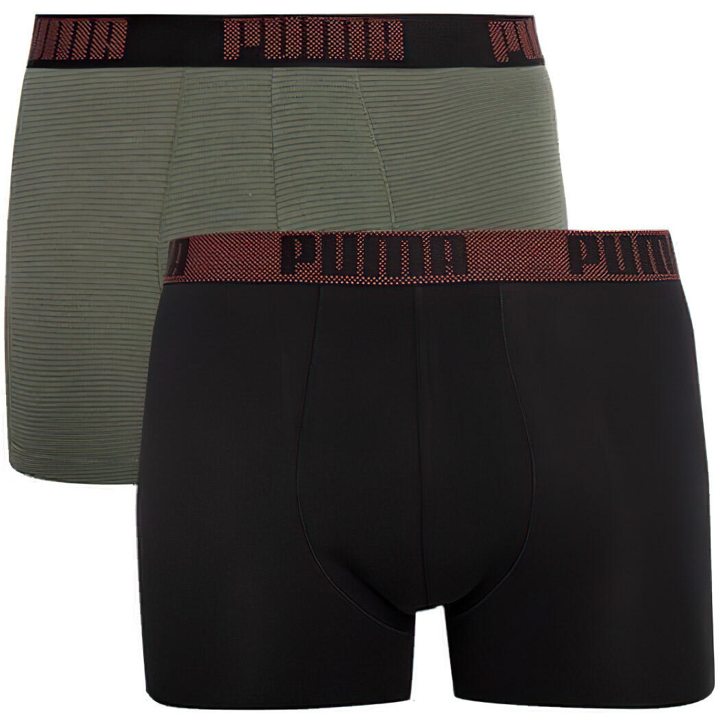 GLENMUIR Puma Men Boksers 2 -Pack Green L - Komfort & Stil