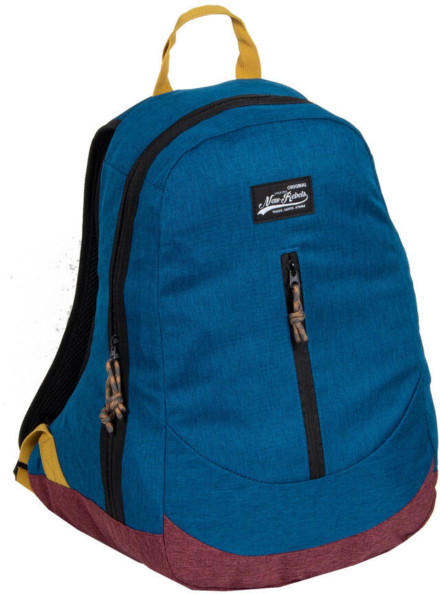 Średni plecak New Rebels Andes Blue 25L - Stylowy i Funkcjonalny