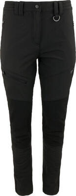 Dames softshell broek zwart m - winddicht & ademend