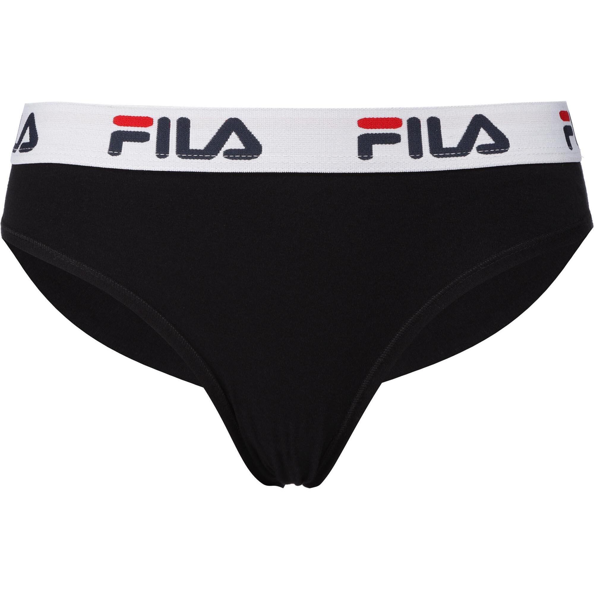 Fila - Slip Brésilien Fila Femme, Noir, S - Culotte Shorty - Noir - Decathlon