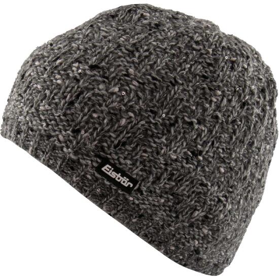 Damska czapka zimowa Eisbär Tilia szara, 48 cm