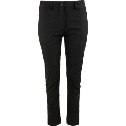 McKees Falzarego Spodnie Softshell Damskie, Czarny, S.