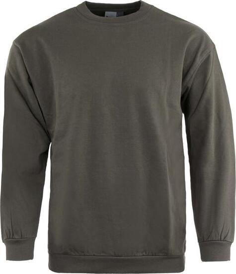 Felpa uomo Promodoro Hunting grigio scuro 4XL 100% cotone
