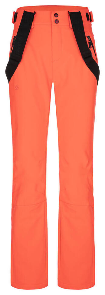 Damskie Spodnie Softshell XL - Loupe Lupdela Oranje Wodoodporne