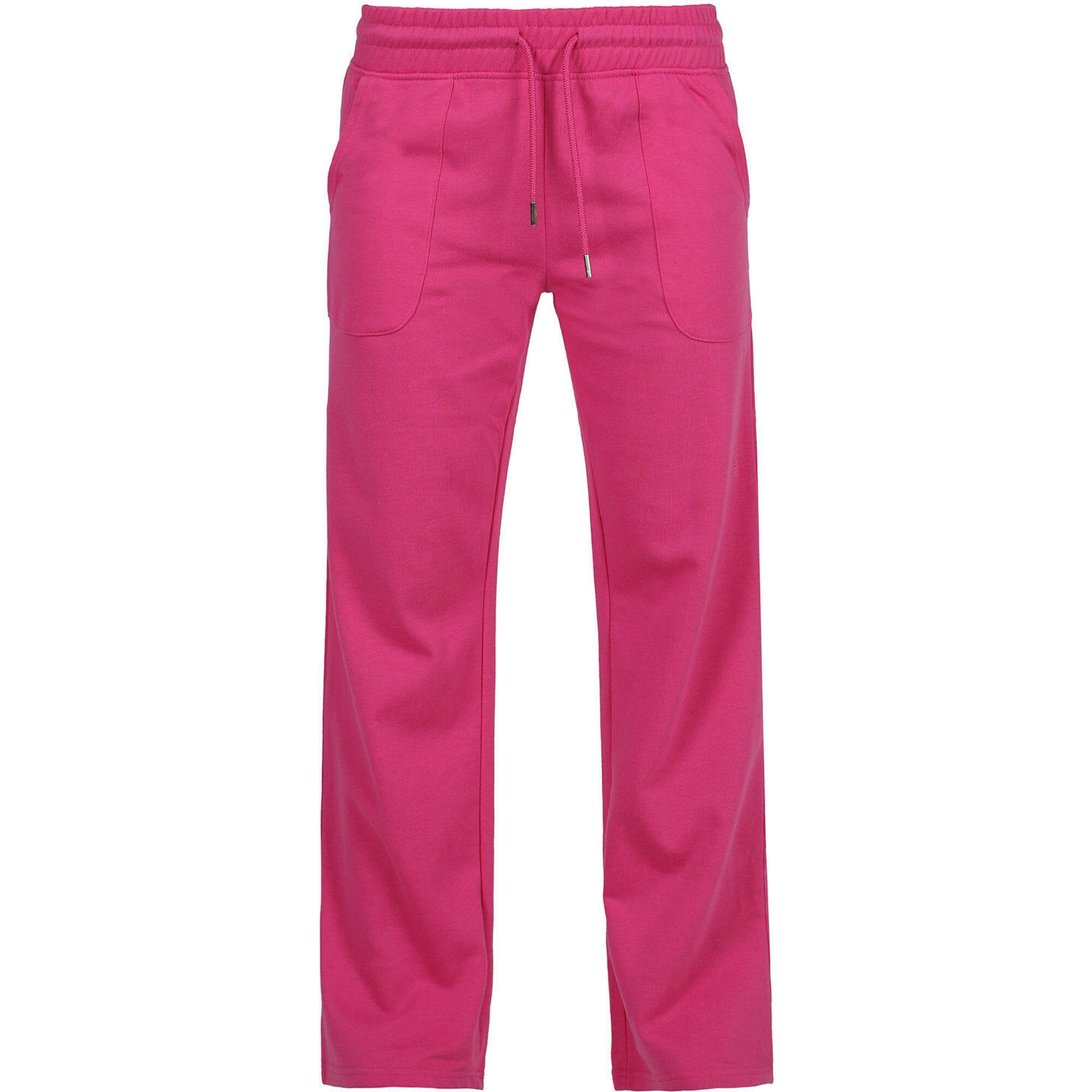 Modna Fuchsia Sukienka z Miękkiej Bawełny dla Pań