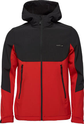 LOAP Lucas Veste Softshell Homme, Rouge, S – Membrane 5000 mm
