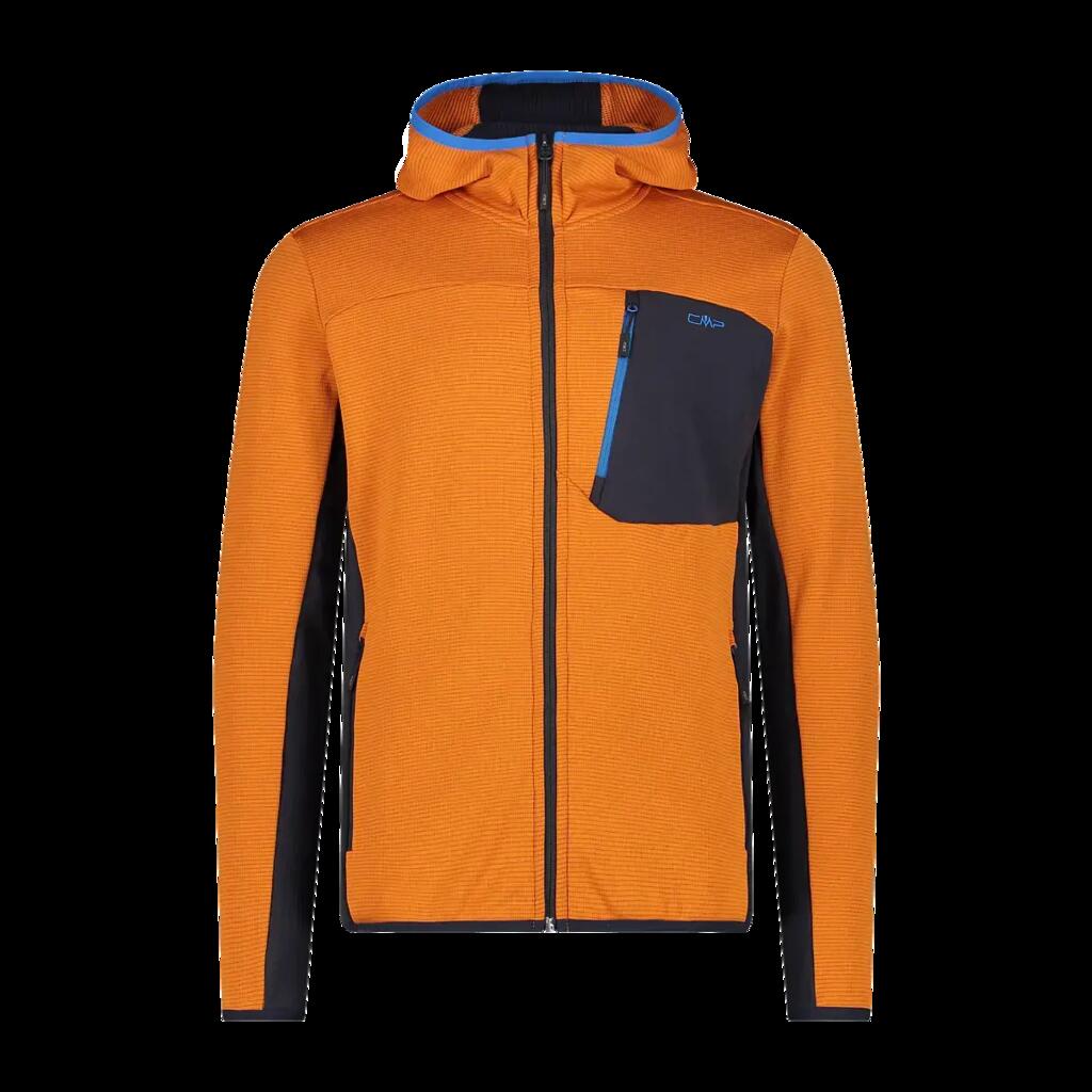 Hooded fleece CMP Stretch Performance Grid Tech