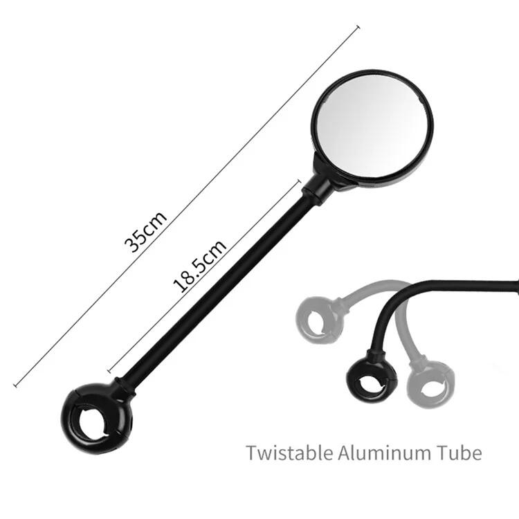 Specchietto Retrovisore per Bici Regolabile per Manubrio 4/6