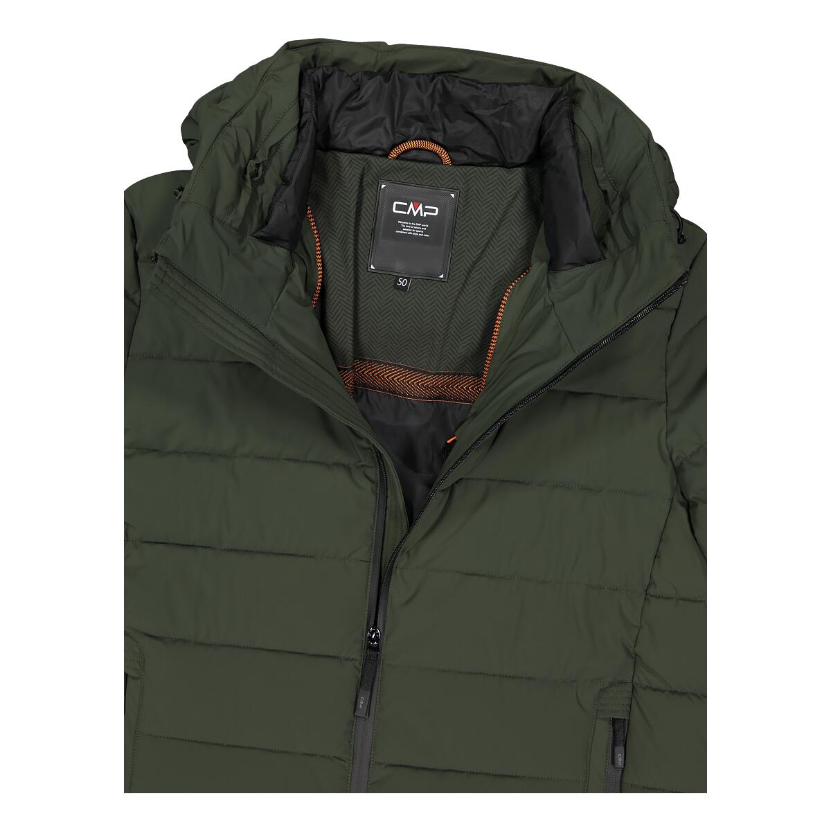 Übergangsjacke MAN STEPP JACKET FIX HOOD Wandern/Outdoor/Trekking Herren FOREST 5/6
