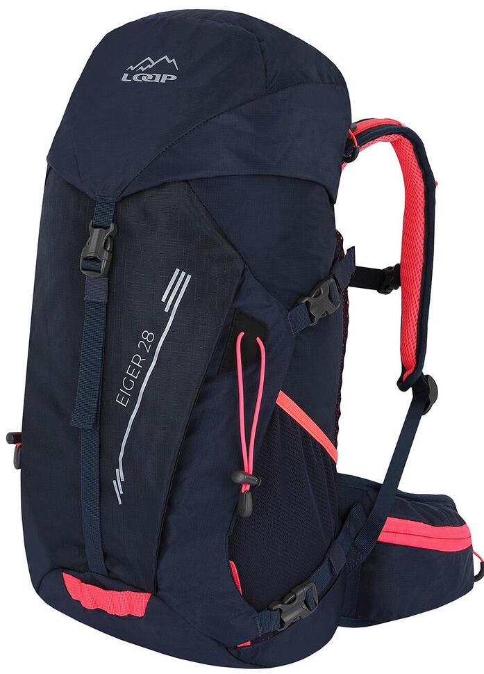 Walking Backpack Eiger 28L Blue -pink - lekki i trwały > to translate in Polish