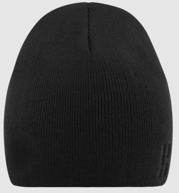 Czarny zimowy kapelusz z dzianiny Poesterbaas - Unisex i wygodny