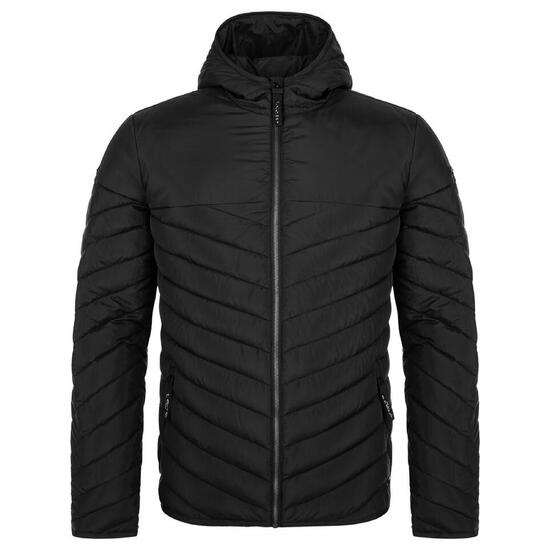 Zimowa kurtka męska Jenda Black L - Elegancka i ekologiczna