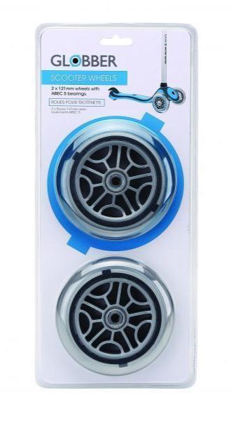 Globber 121mm Front scooter Wheels for Go-Up /Primo/Elite/Flow (Pair)