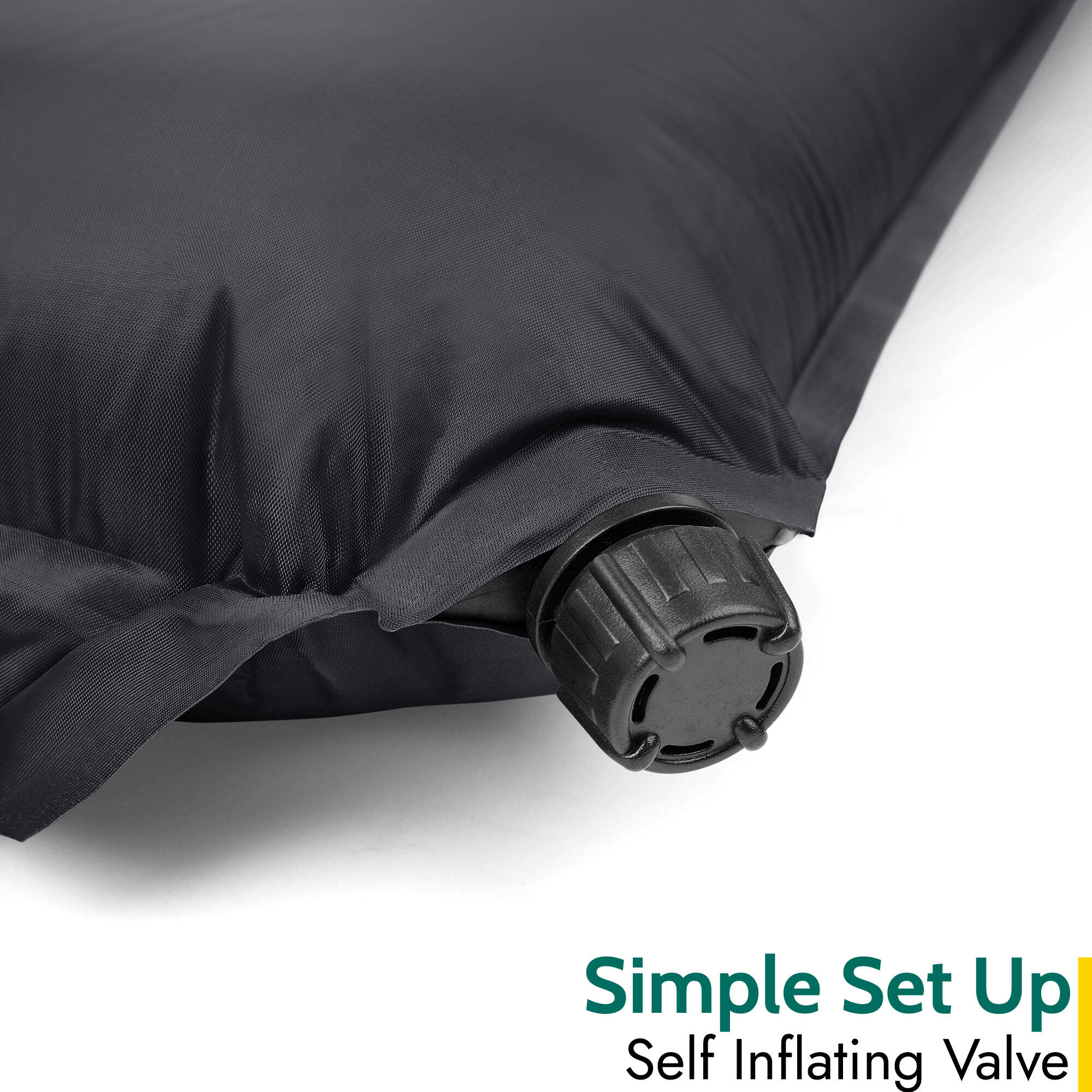 Extra Wide Self Inflating Sleeping Mat Foam Camping Mattress 186cm x 65cm x 10cm 4/7