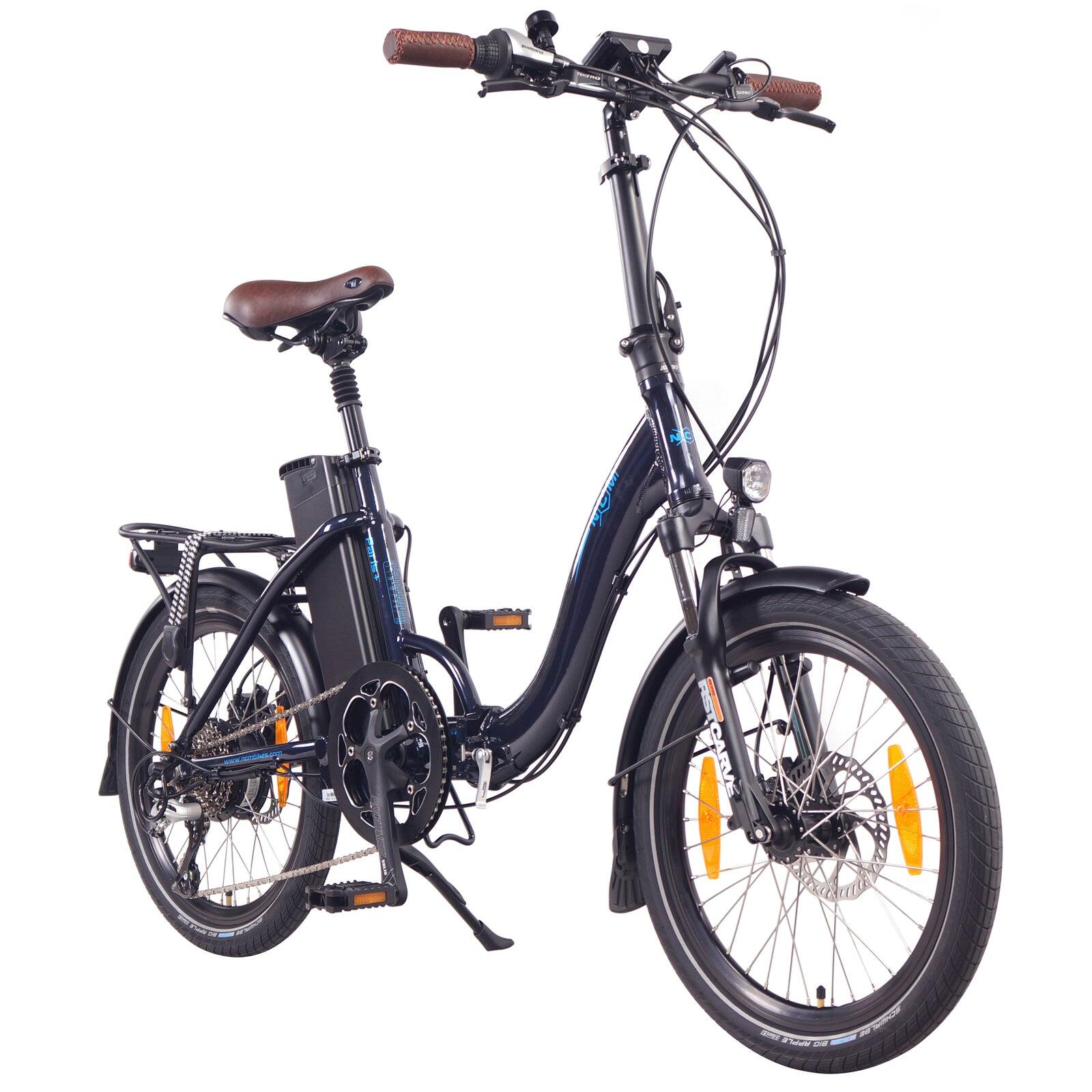 NCM Paris+ Folding E-Bike, 250W, 36V 19Ah 684Wh Battery