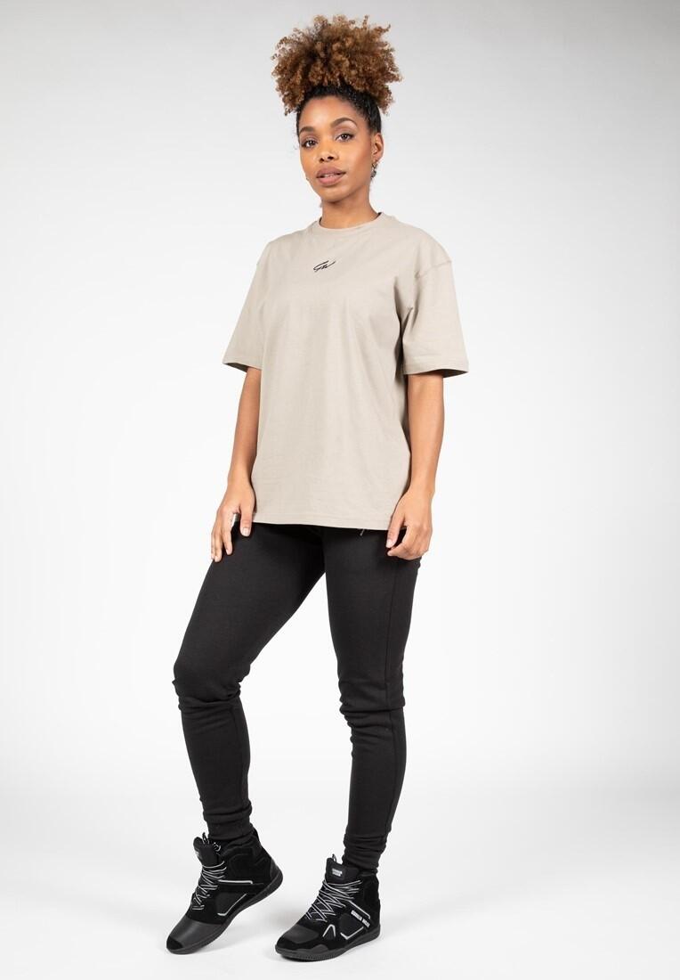 Bixby Oversize Maglietta - Beige 3/7