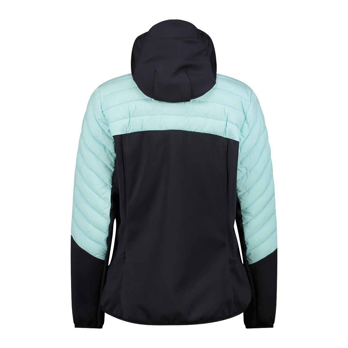 Chaqueta híbrida con capucha fija para mujer CMP 2/5