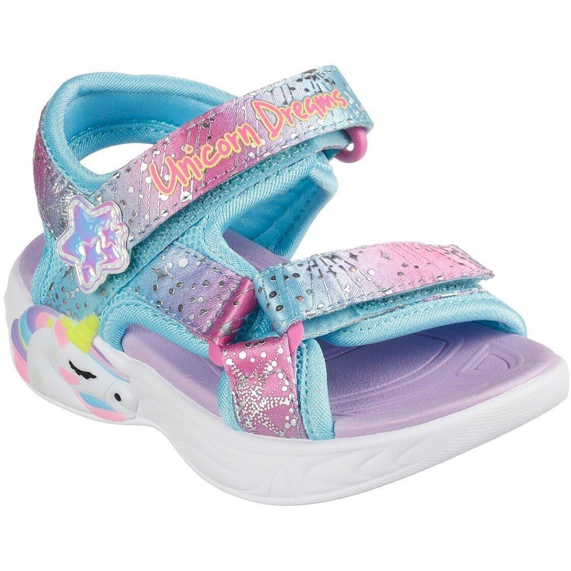 SKECHERS Sandalen Skechers Unicorn Dreams, Paars, Kinderen