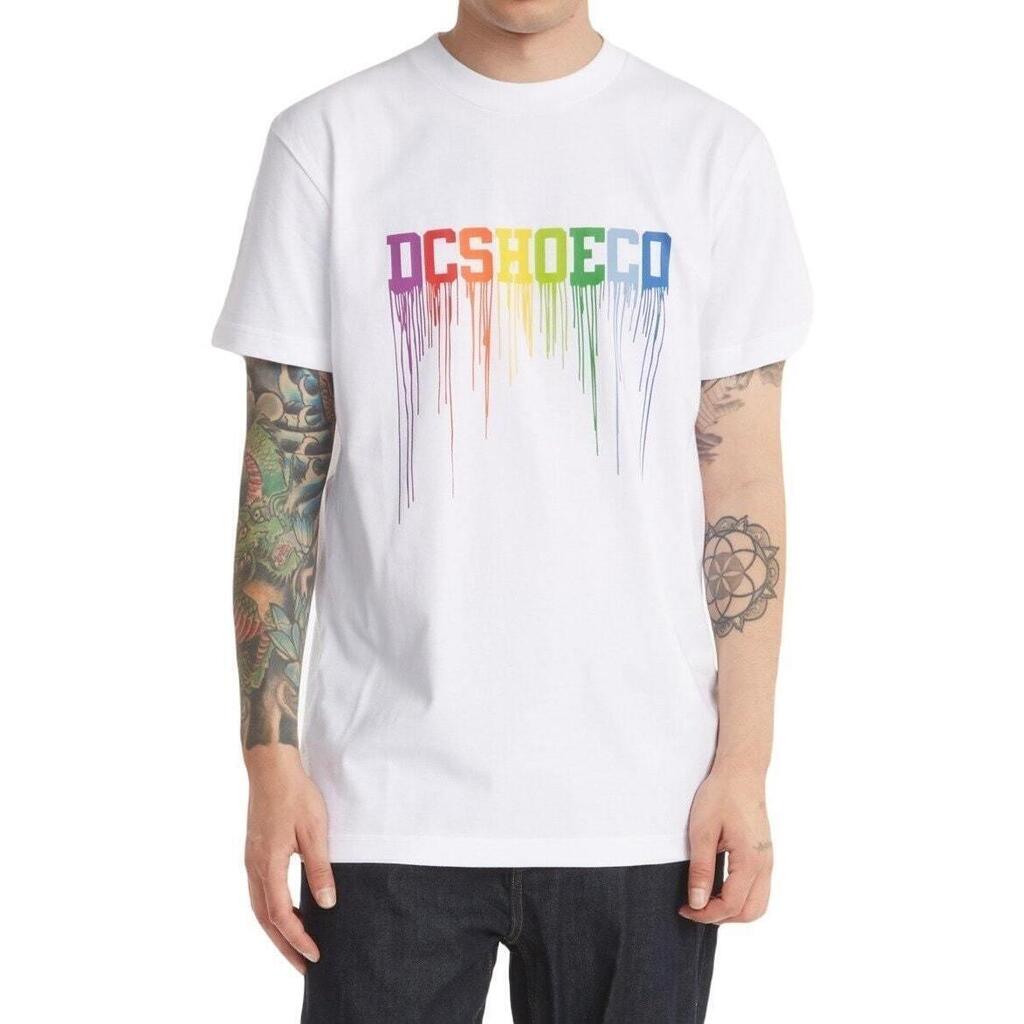 T-shirt DC Shoes Dc Drip, White, Men