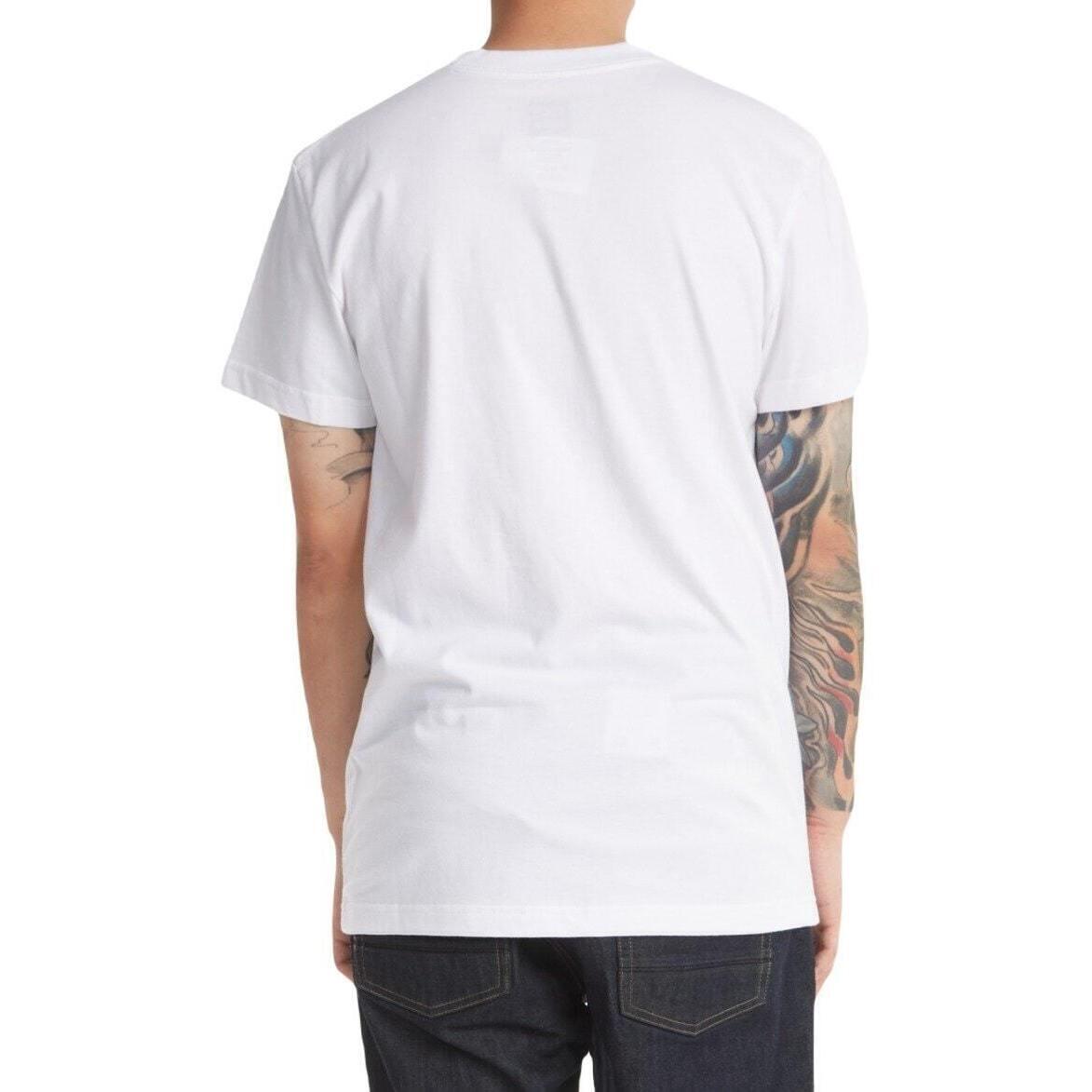 T-shirt DC Shoes Dc Drip, Blanc, Hommes 2/4