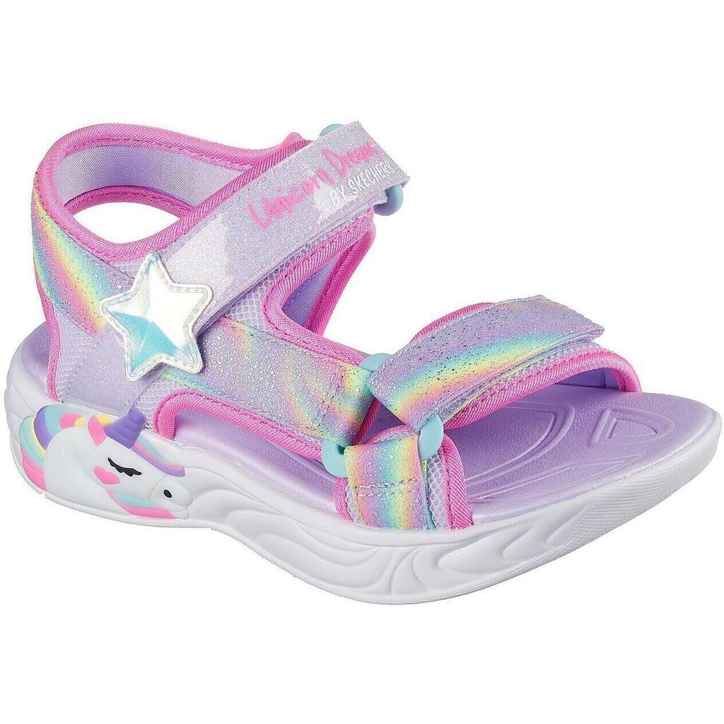 Sandals Skechers Unicorn Dreams, Purple, Kids