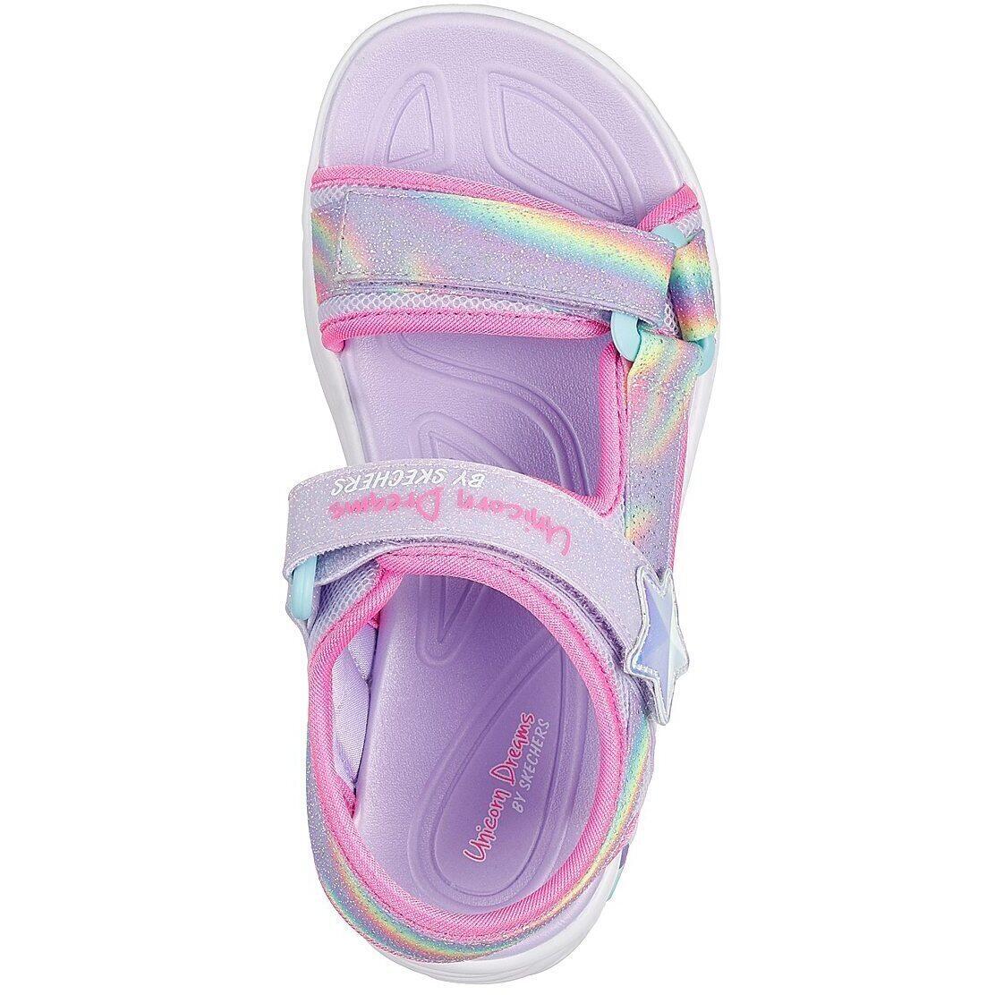 Chinelos Skechers Unicorn Dreams, Roxo, Crianças 2/5