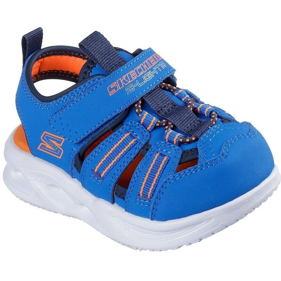 SKECHERS Chinelos Skechers Sola Glow Sandal-hyp, Azul, Crianças