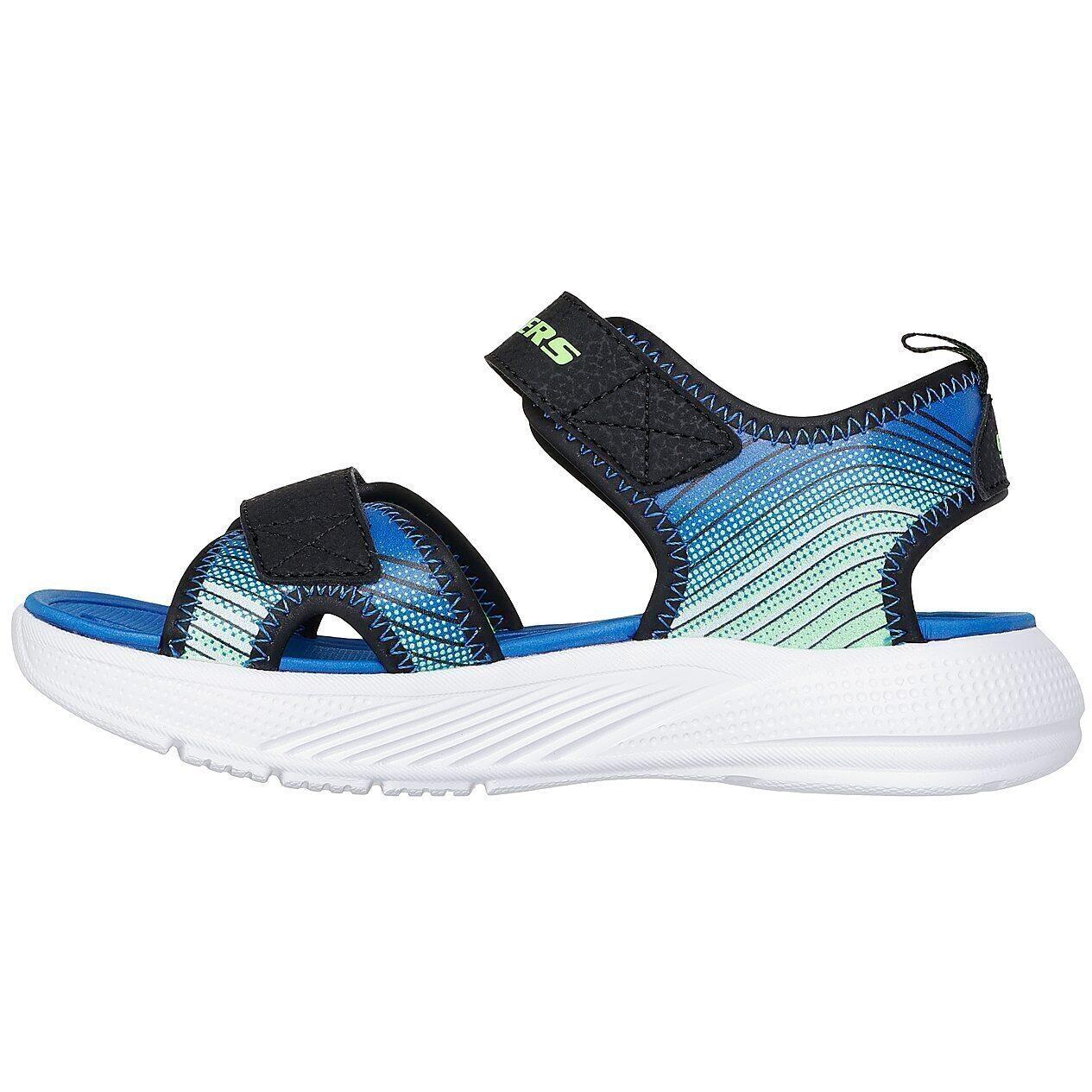 Chinelos Skechers Microspec-splash, Preto, Crianças 4/5