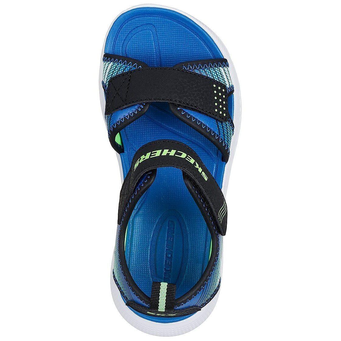 Chinelos Skechers Microspec-splash, Preto, Crianças 2/5
