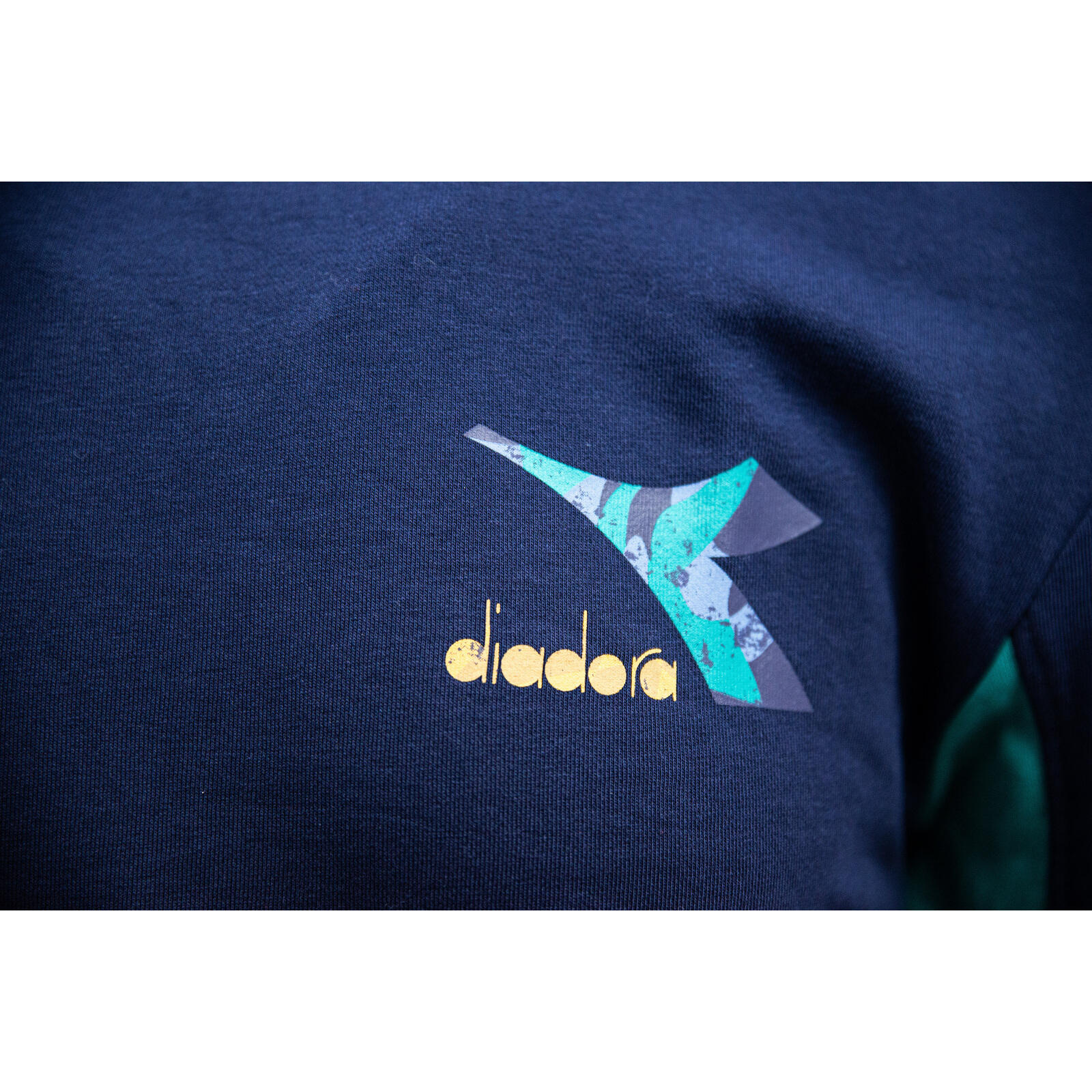 Blouse Diadora Crew Shield, Blauw, Mannen 5/5