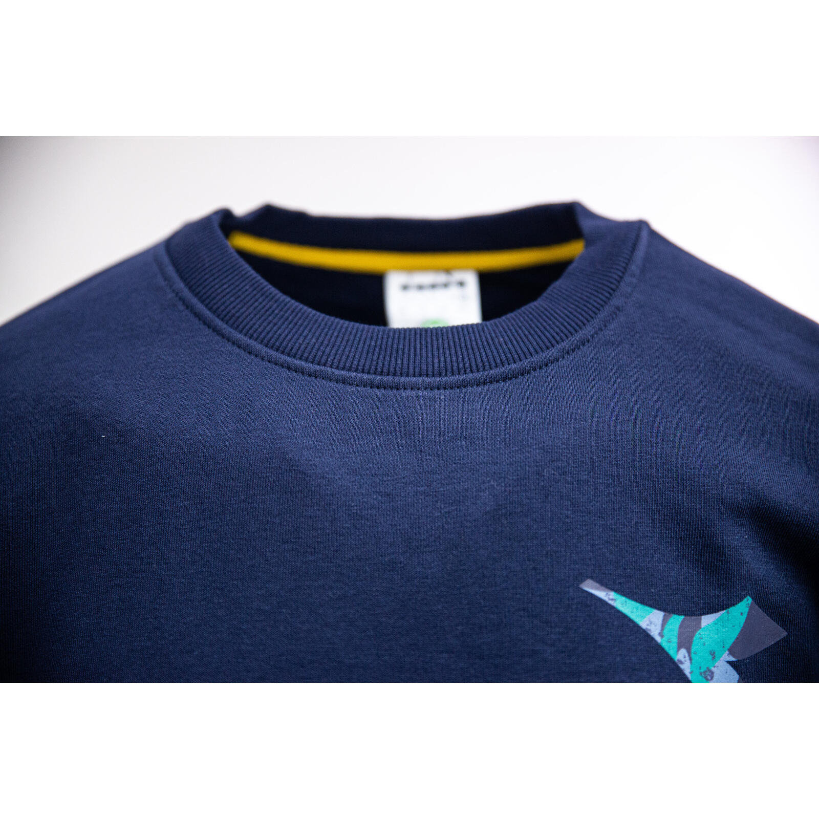 Blouse Diadora Crew Shield, Blauw, Mannen 4/5