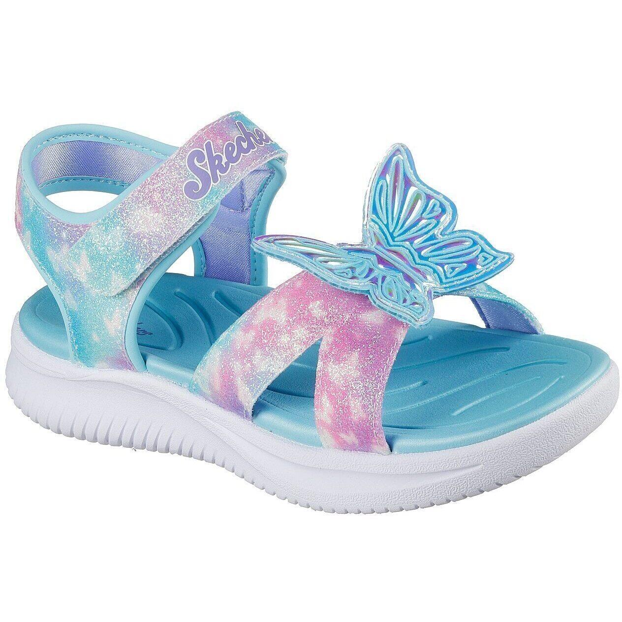 SKECHERS Sandalen Skechers S Lights-jumpsters, Blau, Kinder