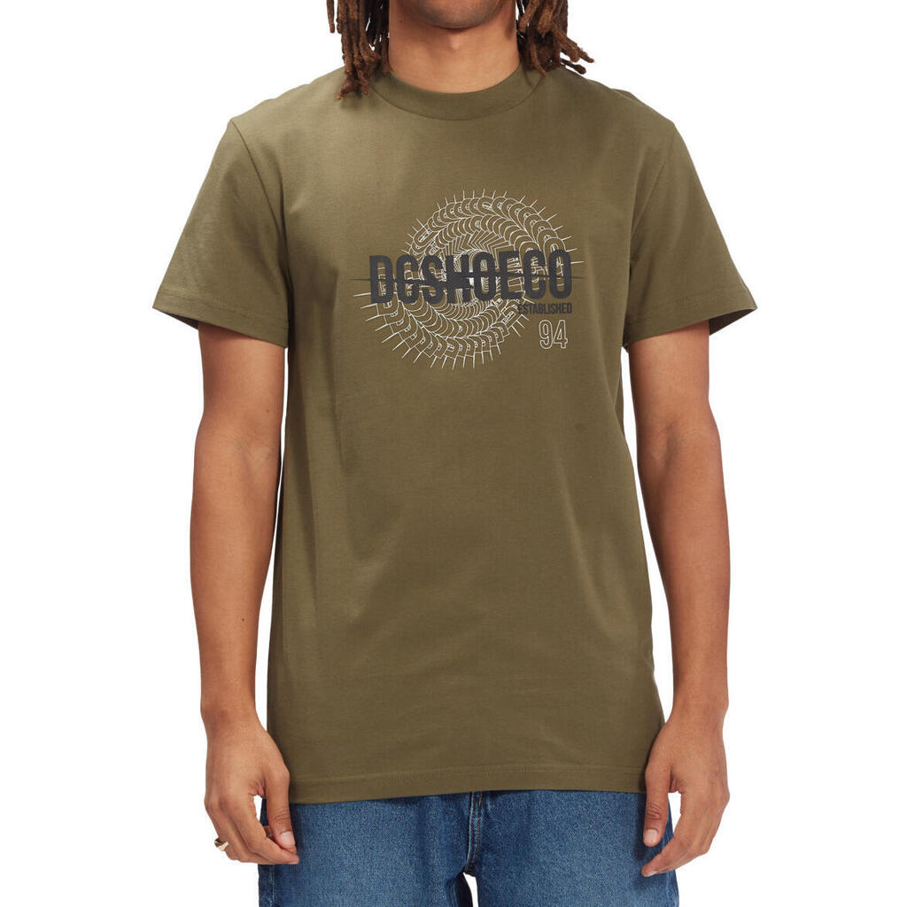 T-shirt DC Shoes Tracer, Green, Men