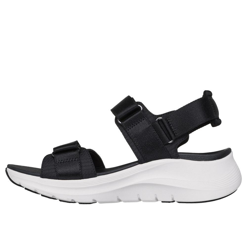 Comda SANDALE Ergonomica FEMME Skechers Arch Fit 2.0 tissu NOIR 5/5
