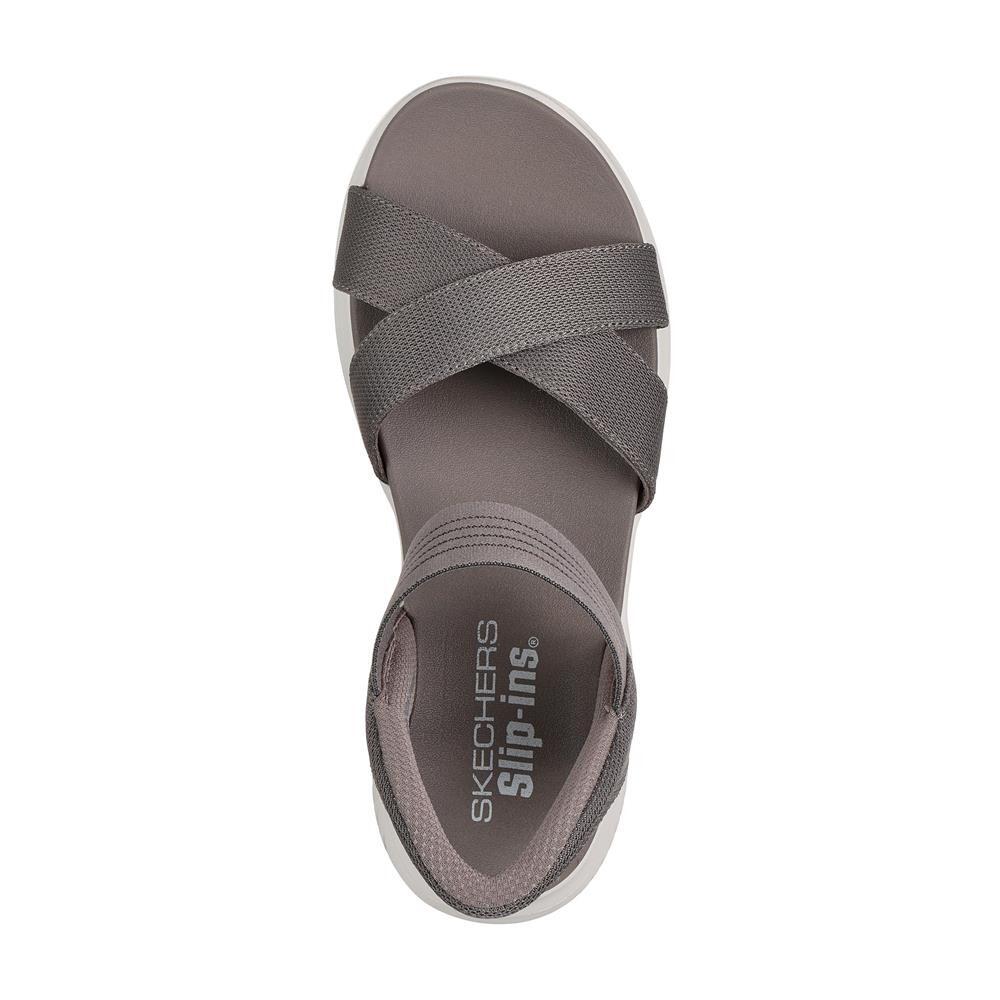 SANDALE FEMME Skechers Slip-ins Ultra Flex 3.0 Never Better GRIS 5/5