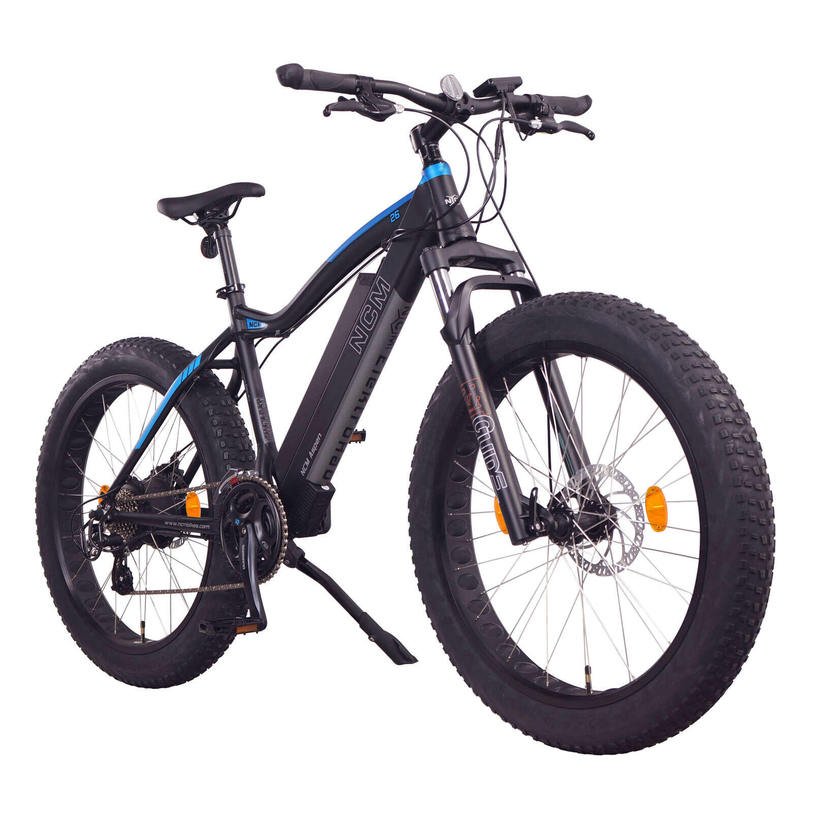 NCM Aspen 48V 13Ah 250W 624Wh Battery Fat Electric Bike