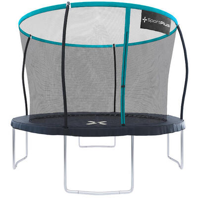 SportPlus Gartentrampolin Ø305 cm mit Netz & TÜV SÜD. für Kinder & Erwachsene