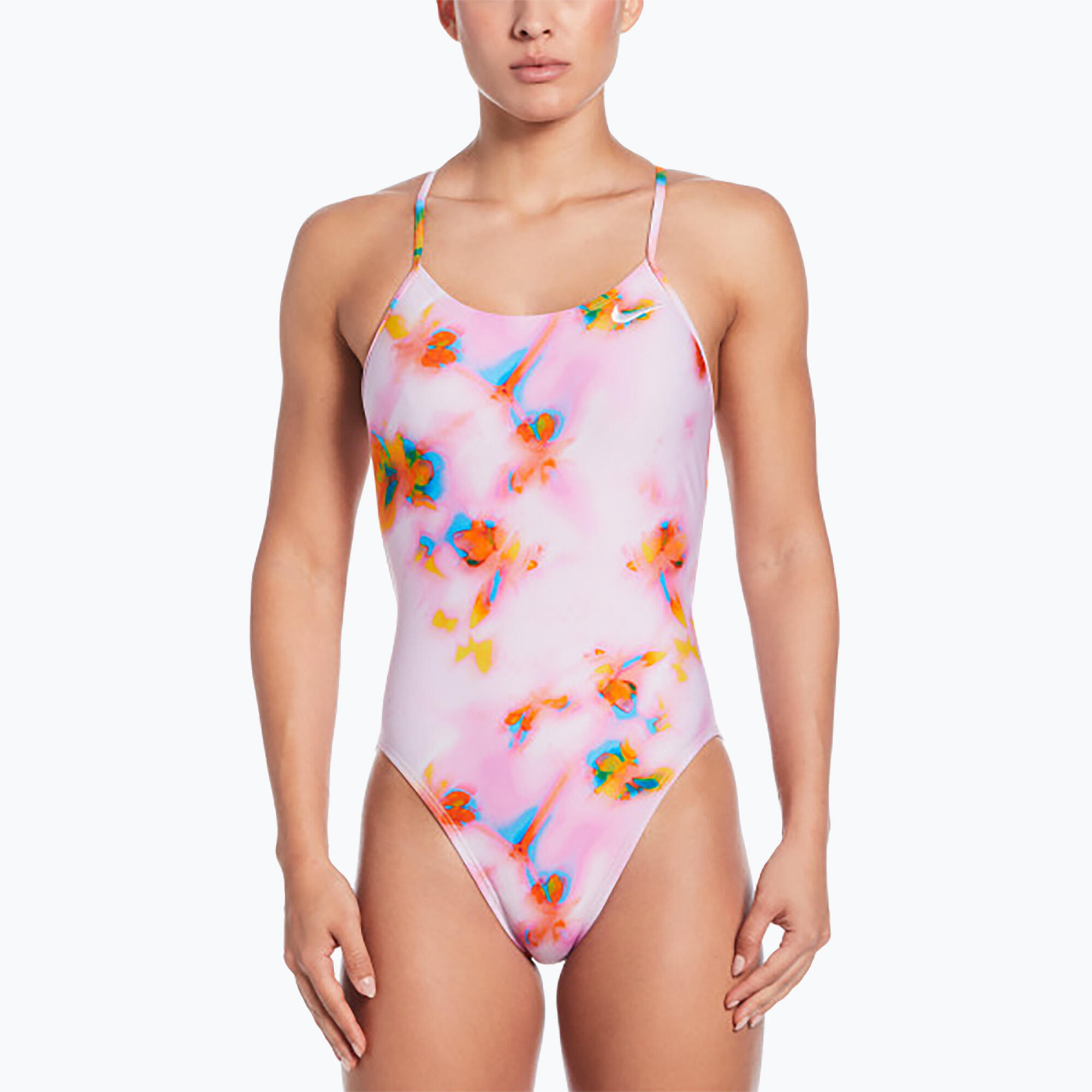 Strój pływacki jednoczęściowy damski Nike Hydrastrong Cutout