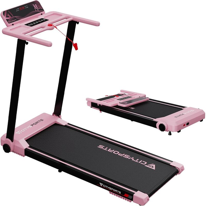 Banda de alergare pliabila 1400W ZX8, Viteza 1-12km/h, Telecomanda