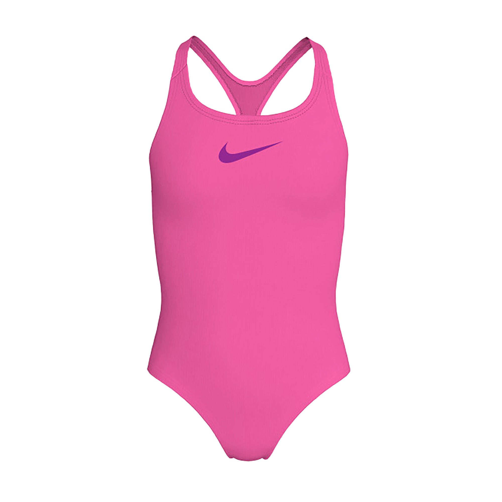 Nike Meisjes Badpak Racerback Solid Roze 4/4