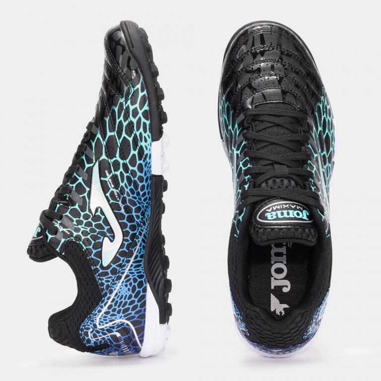 Pantofi fotbal 904 Maxima 2531 Turf, Negru/Turquoise, 41