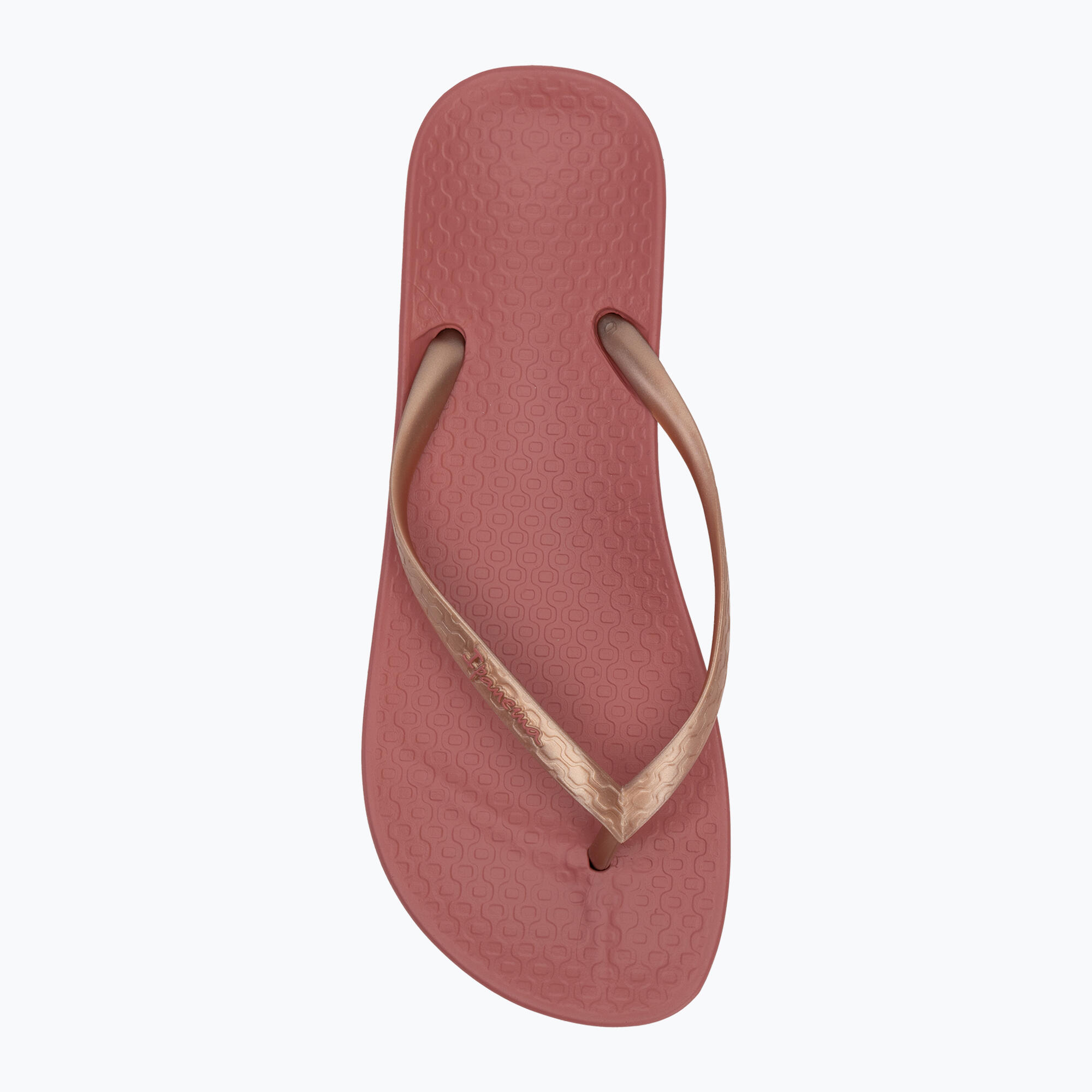 Ipanema Anatomica Tan Flip Flops-Red/Metalic Pink 5/5