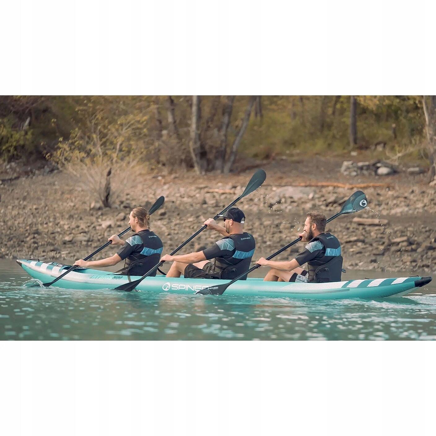 Kayak gonflable SPINERA HYBRIS 475 3 personnes 2025 6/7