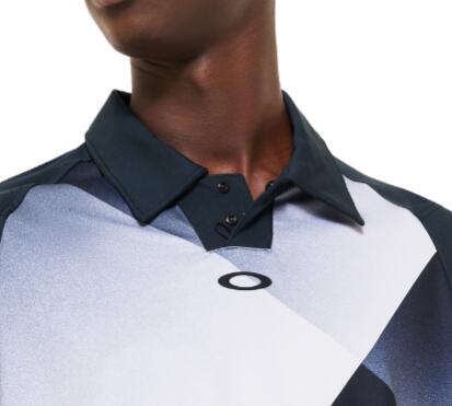 Oakley C1 Hazy Geo, Polo da golf da uomo 3/4