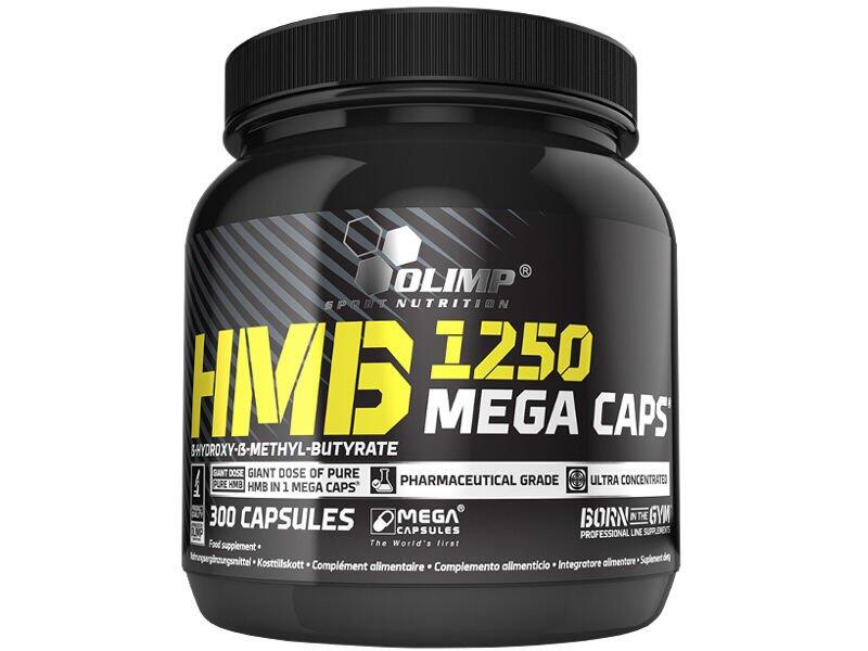 HMB 1250 Mega Caps OLIMP 300 kaps Puszka