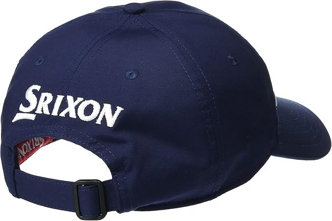 Srixon New Ball Marker Cap, Cappellino da golf colorato da uomo, blu navy 3/4
