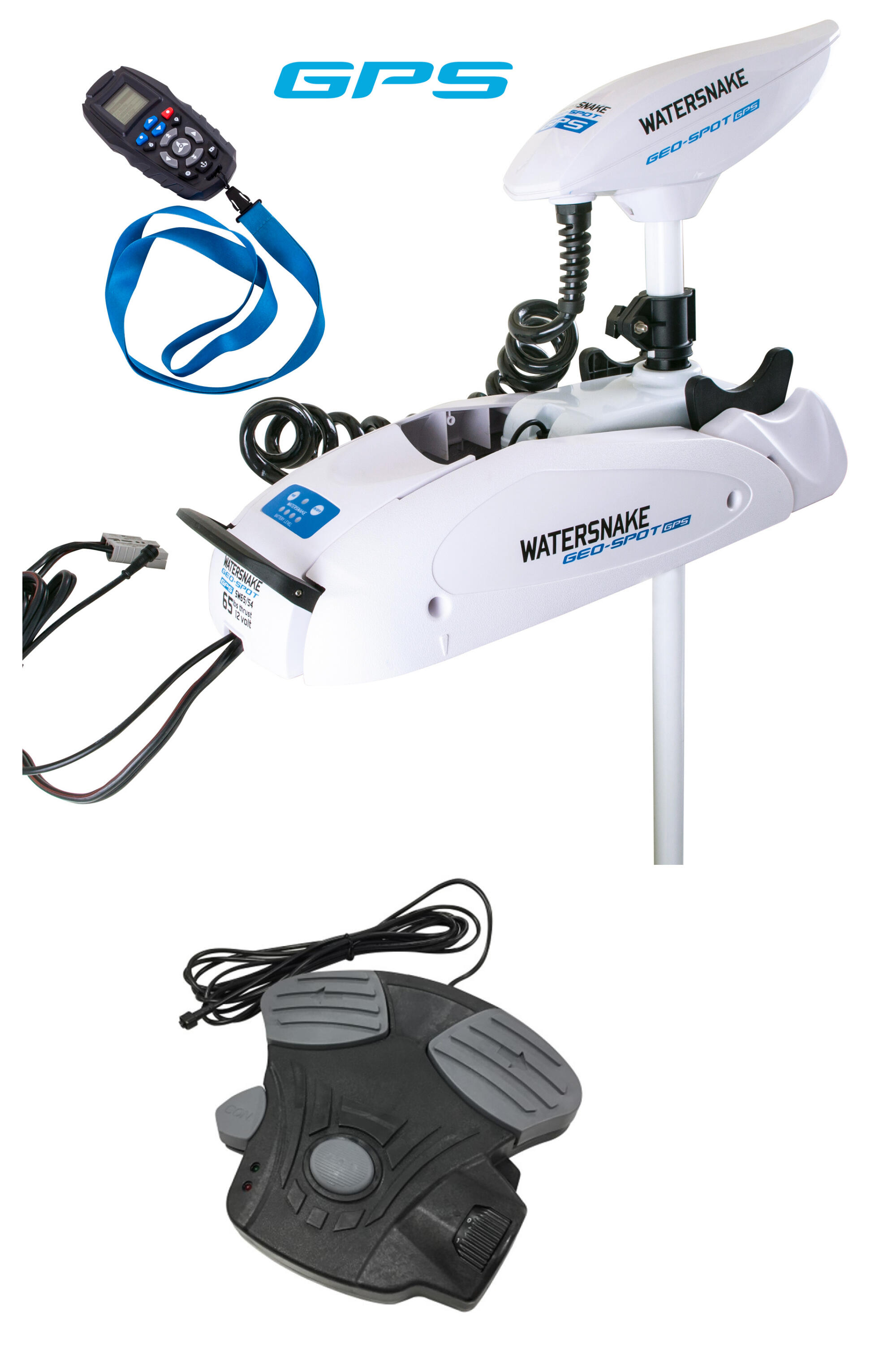 Lábpedál WATERSNAKE lábvezérlő elektromos orrmotorhoz 2/3
